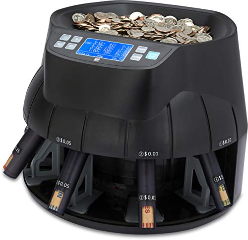 ZZap CS40 Coin Counter & Sorter for USD - Money Cash Currency Machine - Thumbnail 4