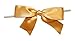 Reliant Ribbon 5170-92805-3X2 Satin Twist Tie Bows - Large Bows, 7/8 Inch X 100 Pieces, Old Gold