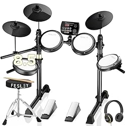 Fesley FED150W Electric Drum Set: Electronic Drum