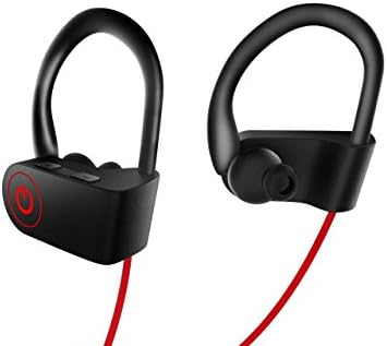 Bluetooth Headphones,Wireless Earbuds Rosaxton IPX6 Sport Sweatproof Lightweight &amp; Fast Pairing In-Ear Earphones Heavy Bass Noise Canceling Headsets with Mic