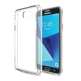 Samsung J7 Perx Case,Galaxy J7 Prime Case,Galaxy J7 V Case ,J7 Sky Pro/J7V/J7 Halo Case Clear with Screen Protector,AnoKe Girls Women Slim Fit Phone Cover Cases for Samsung Galaxy J7 2017 TM Clear
