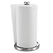 Polder Single-Tear Paper Towel Holder, Kitchen Organization and Storage, Stainless Steel Paper Towel Holder, Fits Standard and Jumbo-Sized Paper Towel Rolls, 12.6