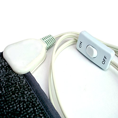 Cozy Products CT Cozy Toes Carpeted Foot Warming Heater for Under Desks and More