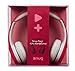 Snug Play+ Kids Headphones Volume Limiting and Audio Sharing Port (Red)