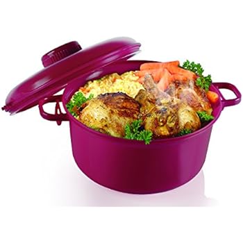 Handy Gourmet JB6190BUR MICROMASTER PRSR COOKER, medium, Burgundy