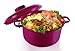 Handy Gourmet MICROMASTER PRSR COOKER, medium, Burgundy