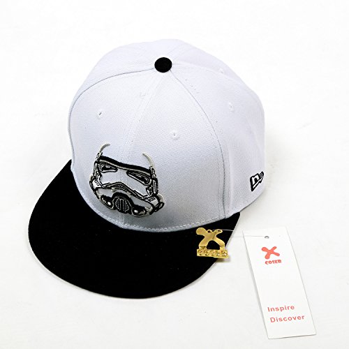 XCOSER Creative SW Cosplay Sports Embroidered Baseball Cap Hat Style B