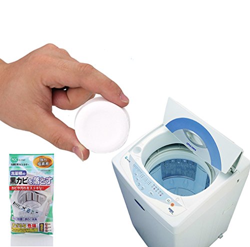 MXY Washing Machine Cleaner Washer Detergent Wash Machine Cleaning Agent Sterilize & Degerming (3 Tablet Package)