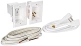 PowerBridge Solutions ONE-PRO-12 Single in-Wall Cable Management for Wall-Mounted TVs, 12' Romex Cable