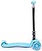 ScootZ Original Adjustable Height Three Wheel Children's Kick Scooter With LED Light Up Wheels