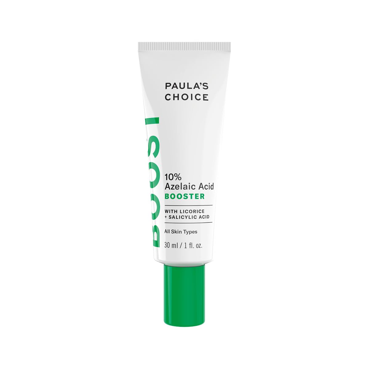 Paula's Choice 10% Azelaic Acid Booster - Face Serum Reduces Breakouts, Dark Spots & Blemishes - with Salisylic Acid/BHA - All Skin Types - 30 ml