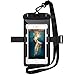 WorCord Universal Waterproof Case [Triple Lock] Cellphone Dry Bag Pouch with Armband Neck Strap for Outdoor Swimming Skiing Activies for iPhone, Samsung and More Smartphone up to 6.3 Inche – Black