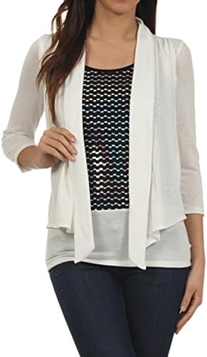 White glitter cardigan Clearance