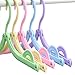 HEROOFAM 10Pcs Travel Hangers,Travel Accessories Portable Folding Clothes Hangers Drying Rack for Travel and Home,Non-Slip Coat Hangers