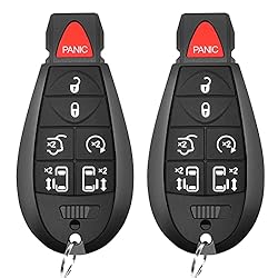 SaverRemotes 7 Button Key Fob Compatible for