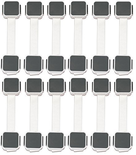 Munchkin Xtraguard Dual Action Multi Use Latches, 12 Count - //coolthings.us