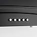 Firebird 30 in. Convertible Wall Mount Range Hood in Black Painted Stainless Steel with Tempered Glass and Push Button Control