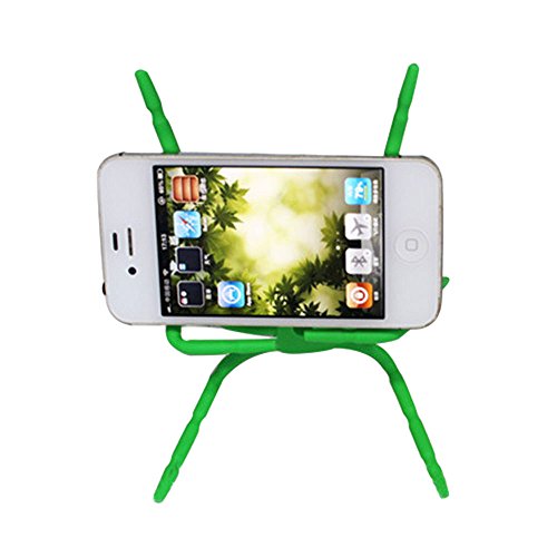 Hanbaili Gift Flexible Spider Stand Phone Car Holder Hanging Mount and Stand for iPhone Samsung Android in Car Desk Plane