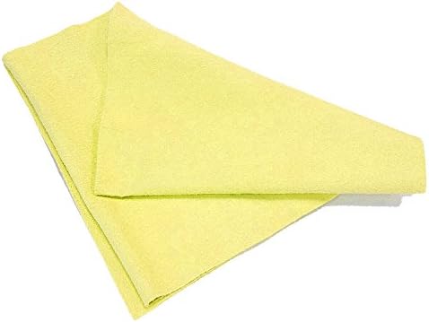 automaru Microfiber Cleaning Towel for Car, Home, Yellow