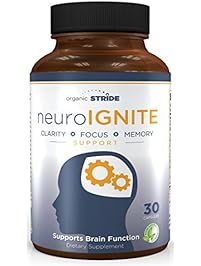 Extra Strength Brain Supplement for Focus, Energy, Memory & Clarity - Mental Performance Nootropic - Physician Formulated Brain Booster with Super Ginkgo Biloba, St. John's Wort, & More