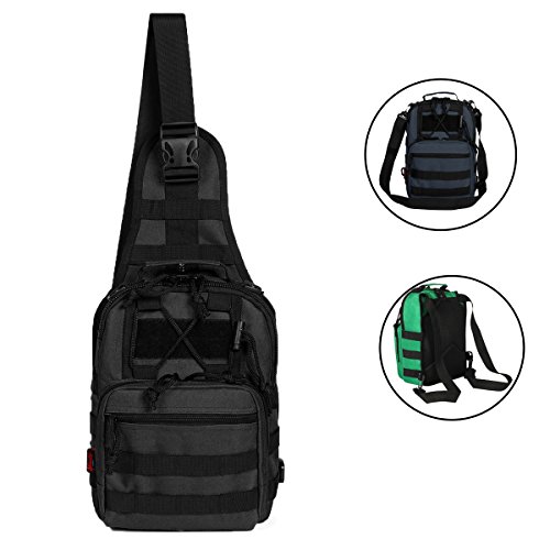 Advocator Outdoor Sport Travel Chest Bag Military Hiking Bicycle Sling Bag for Men