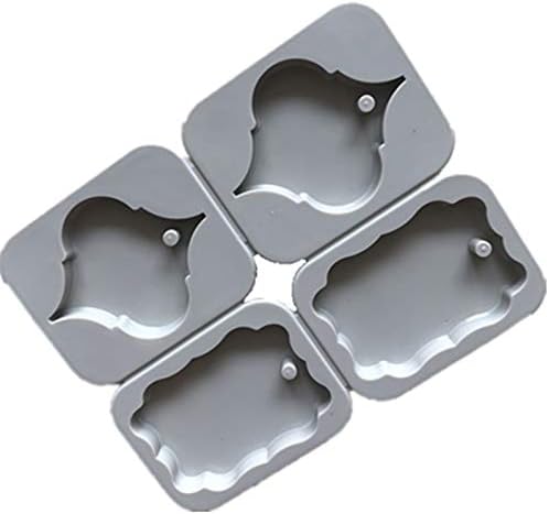1 PC DIY Silicone Round Heart Shape Aromatherapy Wax Mold 4 Cavity Perfume Soap Resin Craft Mould Handmade Tool E294
