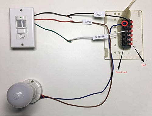 Sensky BS033C Motion Sensor Light Switch, Occupancy Sensor Switch，White (Neutral Wire Required) - Thumbnail 6
