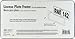 Bell Automotive 22-1-46215-8 Universal Chrome Classic Dealer License Plate Frame
