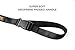 Mighty Paw Long Dog Leash - Premium for Off-Leash Recall Training - Includes Buckled Padded Handle - Suitable for Yard - Pet Yard - Camping and Pet Lead Training - (30 Feet, Black)