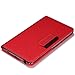 Moko Samsung Galaxy Tab PRO 8.4 Case - 360 Degree Rotating Cover Case for Galaxy TabPRO 8.4 Android Tablet, RED (With Smart Cover Auto Wake / Sleep. WILL NOT Fit Samsung Galaxy Tab 4 8.0)