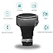 Bluetooth Watch Speaker, Wearable Speaker Mini Multifunctional Bluetooth Sports Speaker, TF Card MP3 Music Player, FM Radio, Handsfree, Selfie, Black