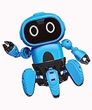 Hi-Tech First STEM Robot Kits DIY Mechanical Robot Building Set for Boys, Girls, Kids, Children (Gesture Sensing Edition)