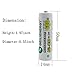 GEILIENERGY Solar Light Batteries AA Size NiCd AA 600mAh 1.2 V Rechargeable Batteries for Garden Light Solar Lamp(Pack of 20)
