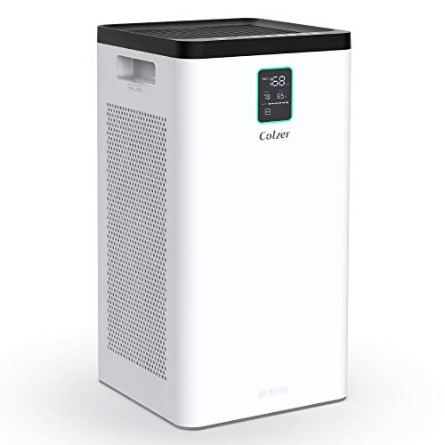 Colzer 3000 Sq Ft Air Purifier for Home Large Room with Dual H13 True