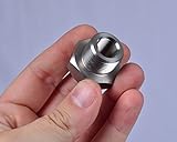 1/2-28 to 13/16-16 Threaded Oil Filter Adapter Fitting Automotive -Stainless