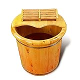 Foot Tub, Cypress Wood Foot Basin Tub Bucket For