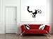 Motocross Wall Decal Sticker 9 - Decal Stickers and Mural for Kids Boys Girls Room and Bedroom. Dirt Bike Wall Art for Home Decor and Decoration Ð Extreme Sports Motocross Bike Silhouette Mural