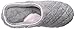Dearfoams Women’s Quilted Terry Clog Mule Slipper - Padded Slip-Ons with Skid-Resistant Rubber Outsole