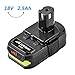 Moticett Replacement for Ryobi 18V Battery 3.6Ah Compatible with Ryobi 18 Volt Battery P102 P103 P104 P105 P107 P108 P109 Compatible with Ryobi 18V ONE+ Battery Cordless Power Tools 2-Pack