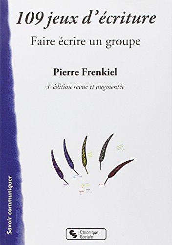 109 jeux d'écriture