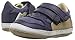 Robeez Boys' Jaime Sneaker, Navy, 12-18 Months M US Infant