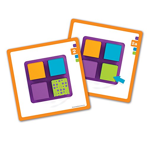 Learning Resources Mental Blox Jr. Early Logic Game, 8 Pieces