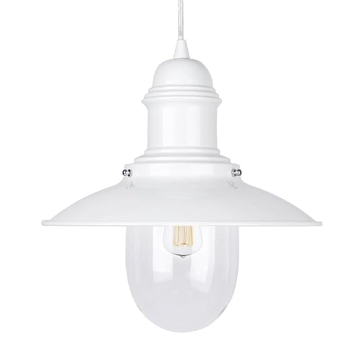 Lampenschirme Clear Glass Fishermans Ceiling Light Pendant Shade