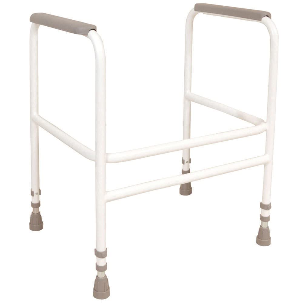 NRS Healthcare Toilet Frame M87203 , Height Adjustable (Eligible for VAT Relief in The UK)