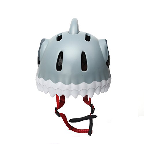 image for Bavilk Kids Shark Bike Helmet Multi-Sport Helmet for Cycling/Skating/S