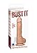 Doc Johnson Bust It - Squirting Realistic Cock with Removable Vac-U-Lock Suction Cup Base and 1 oz. Bottle of Nut Butter - Harness Compatible - Storage Bag Included - Futanari Fantasy - Vanilla