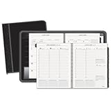 AT-A-GLANCE 2015 Executive Weekly, Monthly Appointment Book, Black, 9.88 x 12.38 x 1.31 Inches (70-NX81-05)