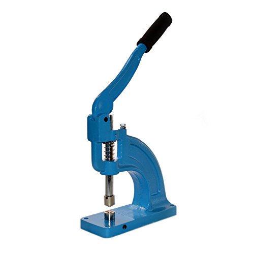 ALEKO SGM01 Heavy Duty Hand Press Professional Grade Grommet Machine Hand Eyelet Press Hole Punch Tool with 3 Die Sets (#0, #3, #4)