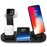 Fast Wireless Charger Block, 4 in 1 USB C Wireless