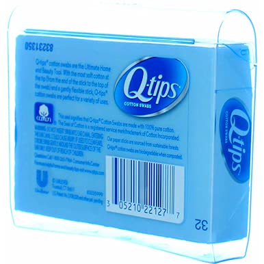 Q-TIPS SWABS TRAVEL PACK,30 COUNT, PACK OF 1 BLUE